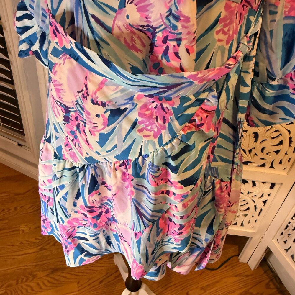 Lilly Pulitzer Dress size Xl Excellent condition Floral - Picture 3 of 5